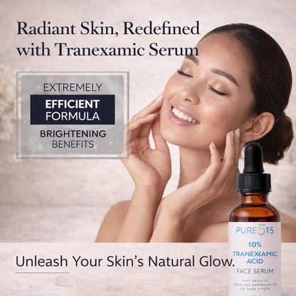 PURE515 - 10% Tranexamic Acid Face Serum - Fade Dark Spots Fast 30ml